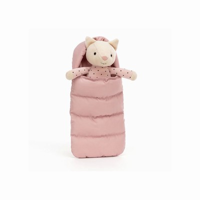 Jellycat Snuggler Cat USA | 69873YXFH